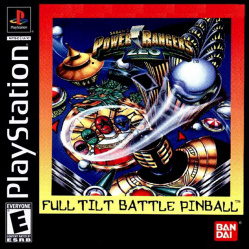 Sabans Power Rangers Zeo - Full Tilt Battle Pinball (USA) Cover